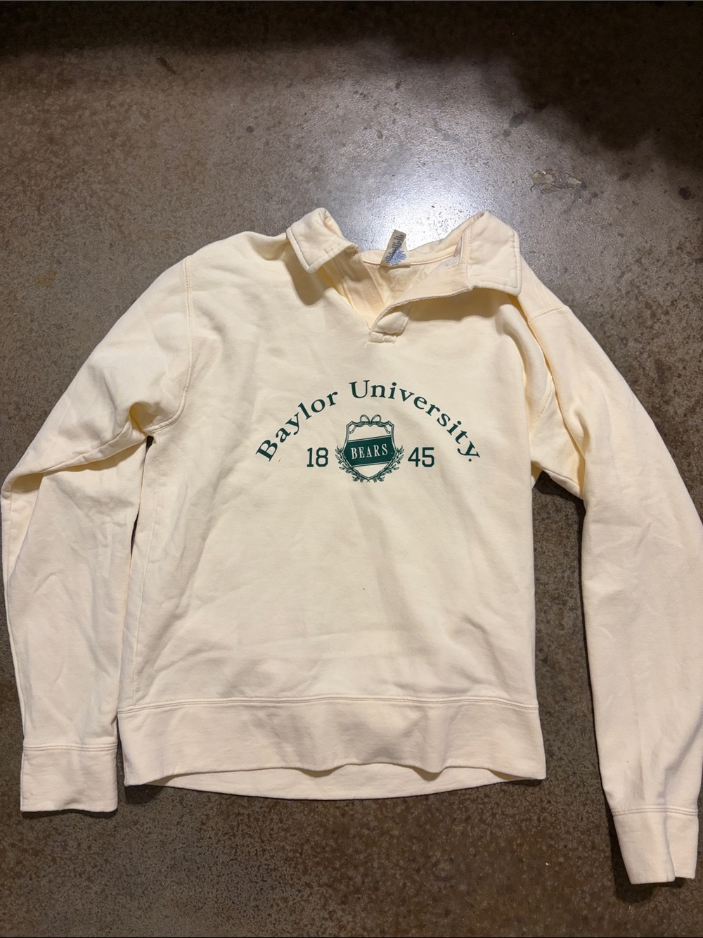 Baylor University Cream Logo Pullover Hoodie